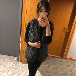 BUFFALO FAUX FUR VEST